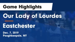 Our Lady of Lourdes  vs Eastchester  Game Highlights - Dec. 7, 2019