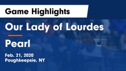 Our Lady of Lourdes  vs Pearl  Game Highlights - Feb. 21, 2020