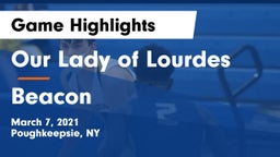 Our Lady of Lourdes  vs Beacon  Game Highlights - March 7, 2021