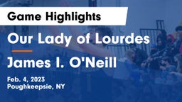 Our Lady of Lourdes  vs James I. O'Neill  Game Highlights - Feb. 4, 2023