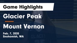 Glacier Peak  vs Mount Vernon  Game Highlights - Feb. 7, 2020