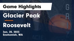 Glacier Peak  vs Roosevelt  Game Highlights - Jan. 20, 2023