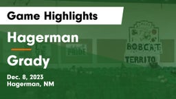 Hagerman  vs Grady  Game Highlights - Dec. 8, 2023