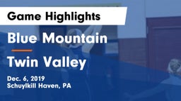 Blue Mountain  vs Twin Valley  Game Highlights - Dec. 6, 2019
