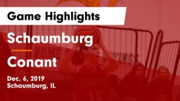 Schaumburg  vs Conant  Game Highlights - Dec. 6, 2019