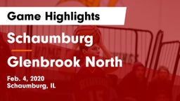 Schaumburg  vs Glenbrook North  Game Highlights - Feb. 4, 2020