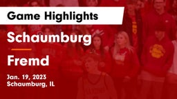 Schaumburg  vs Fremd  Game Highlights - Jan. 19, 2023