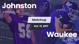 Matchup: Johnston  vs. Waukee  2017