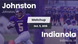 Matchup: Johnston  vs. Indianola  2018