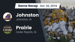 Recap: Johnston  vs. Prairie  2018