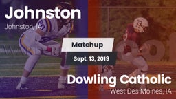 Matchup: Johnston  vs. Dowling Catholic  2019