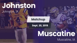 Matchup: Johnston  vs. Muscatine  2019