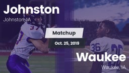 Matchup: Johnston  vs. Waukee  2019