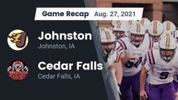 Recap: Johnston  vs. Cedar Falls  2021