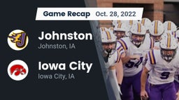 Recap: Johnston  vs. Iowa City  2022