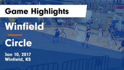 Winfield  vs Circle  Game Highlights - Jan 10, 2017