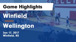 Winfield  vs Wellington  Game Highlights - Jan 17, 2017