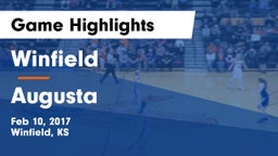 Winfield  vs Augusta  Game Highlights - Feb 10, 2017