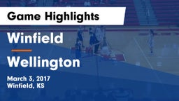 Winfield  vs Wellington  Game Highlights - March 3, 2017