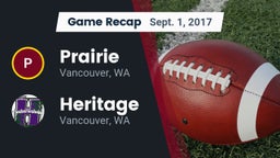 Recap: Prairie  vs. Heritage  2017