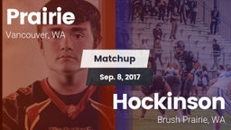 Matchup: Prairie  vs. Hockinson  2017