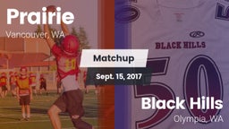 Matchup: Prairie  vs. Black Hills  2017