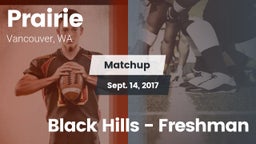 Matchup: Prairie  vs. Black Hills - Freshman 2017
