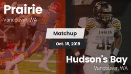 Matchup: Prairie  vs. Hudson's Bay  2019