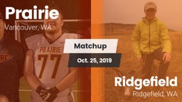 Matchup: Prairie  vs. Ridgefield  2019