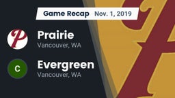 Recap: Prairie  vs. Evergreen 2019