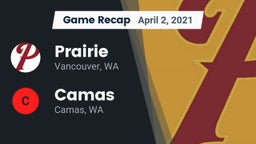 Recap: Prairie  vs. Camas  2021