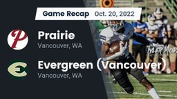 Recap: Prairie  vs. Evergreen  (Vancouver) 2022