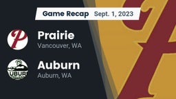 Recap: Prairie  vs. Auburn  2023