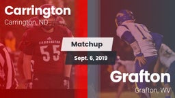 Matchup: Carrington High vs. Grafton  2019