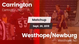 Matchup: Carrington High vs. Westhope/Newburg  2019