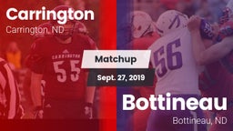 Matchup: Carrington High vs. Bottineau  2019