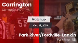 Matchup: Carrington High vs. Park River/Fordville-Lankin  2019