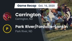 Recap: Carrington  vs. Park River/Fordville-Lankin  2020