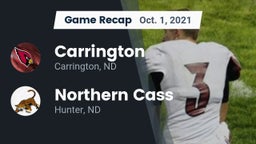 Recap: Carrington  vs. Northern Cass  2021