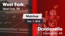 Matchup: West Fork vs. Dardanelle  2016