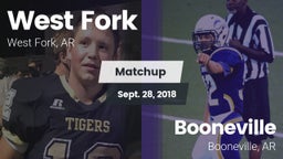 Matchup: West Fork vs. Booneville  2018