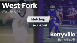 Matchup: West Fork vs. Berryville  2019
