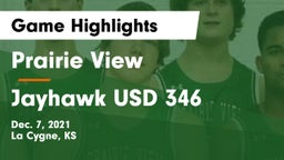 Prairie View  vs Jayhawk USD 346 Game Highlights - Dec. 7, 2021
