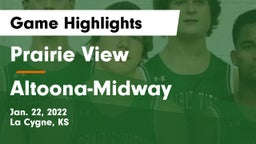 Prairie View  vs Altoona-Midway  Game Highlights - Jan. 22, 2022