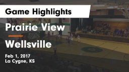 Prairie View  vs Wellsville  Game Highlights - Feb 1, 2017