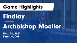 Findlay  vs Archbishop Moeller  Game Highlights - Dec. 29, 2023