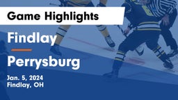 Findlay  vs Perrysburg  Game Highlights - Jan. 5, 2024