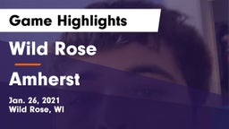Wild Rose  vs Amherst  Game Highlights - Jan. 26, 2021