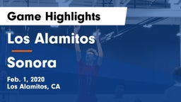 Los Alamitos  vs Sonora  Game Highlights - Feb. 1, 2020