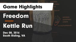 Freedom  vs Kettle Run Game Highlights - Dec 08, 2016